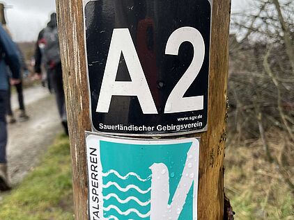 Der Wanderweg A2 alias VolmeSchatz Talsperren 