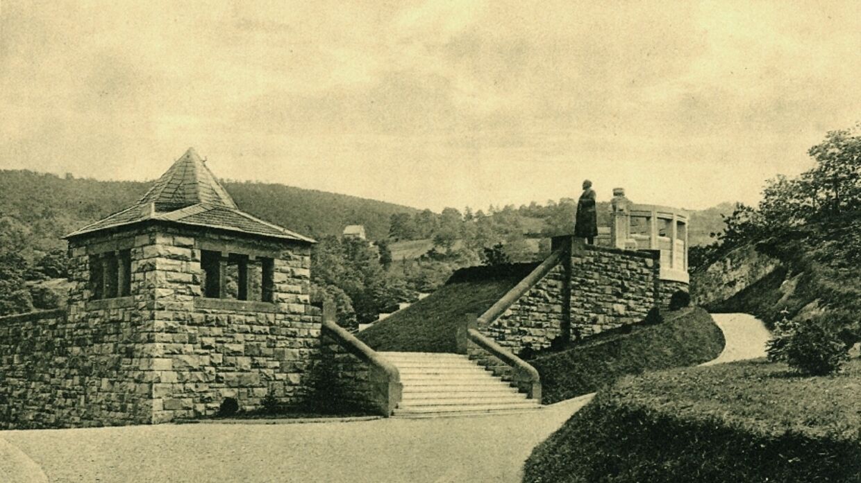 Das Gustav-Selve-Denkmal in Altena