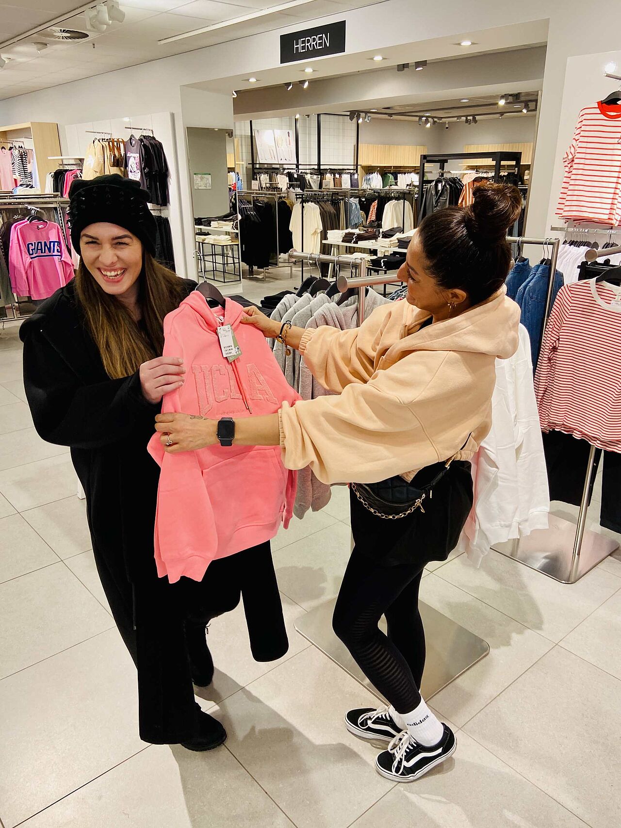 Das Shoppen setzt Endorphine frei