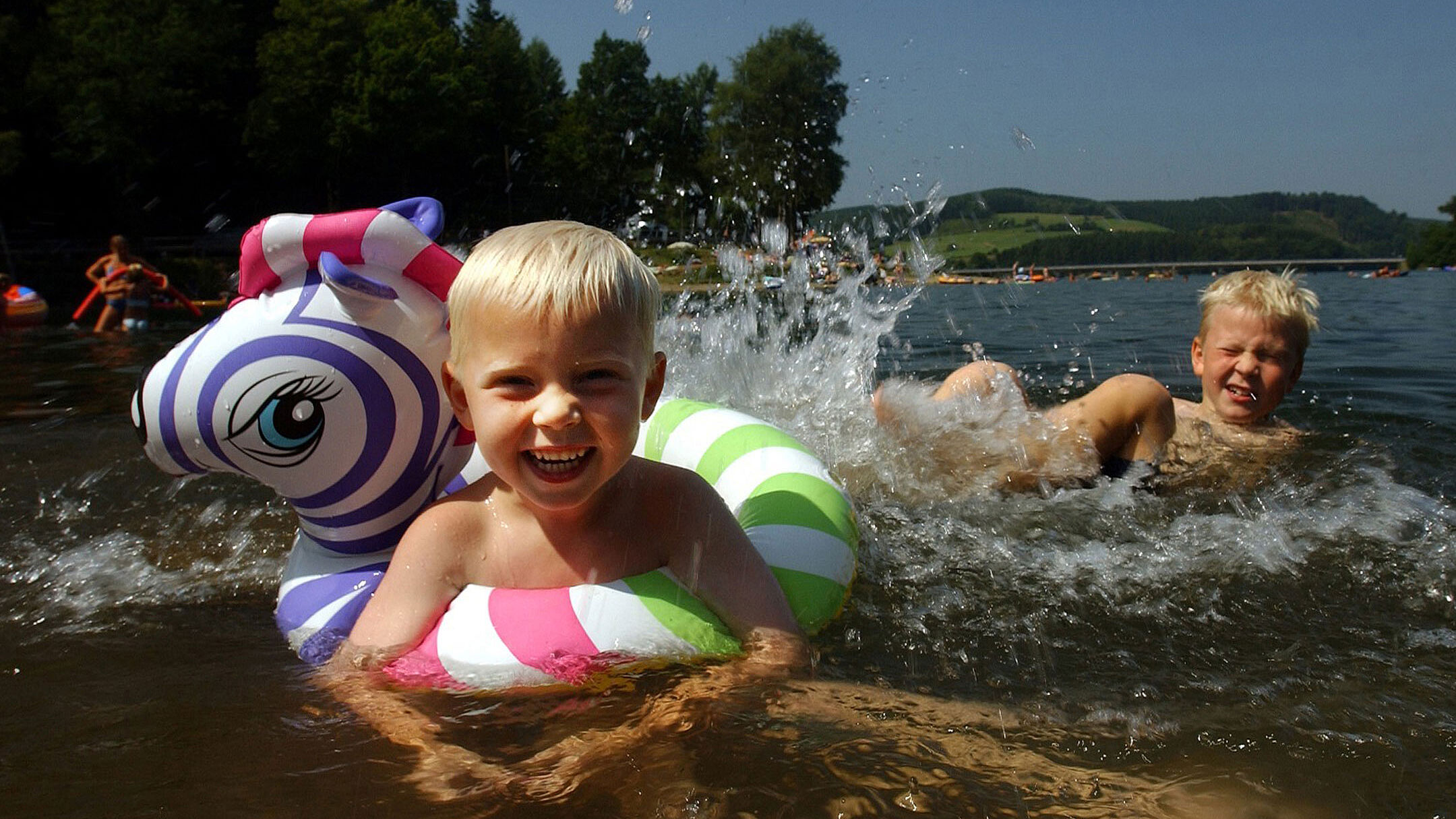 Baden im Listersee 