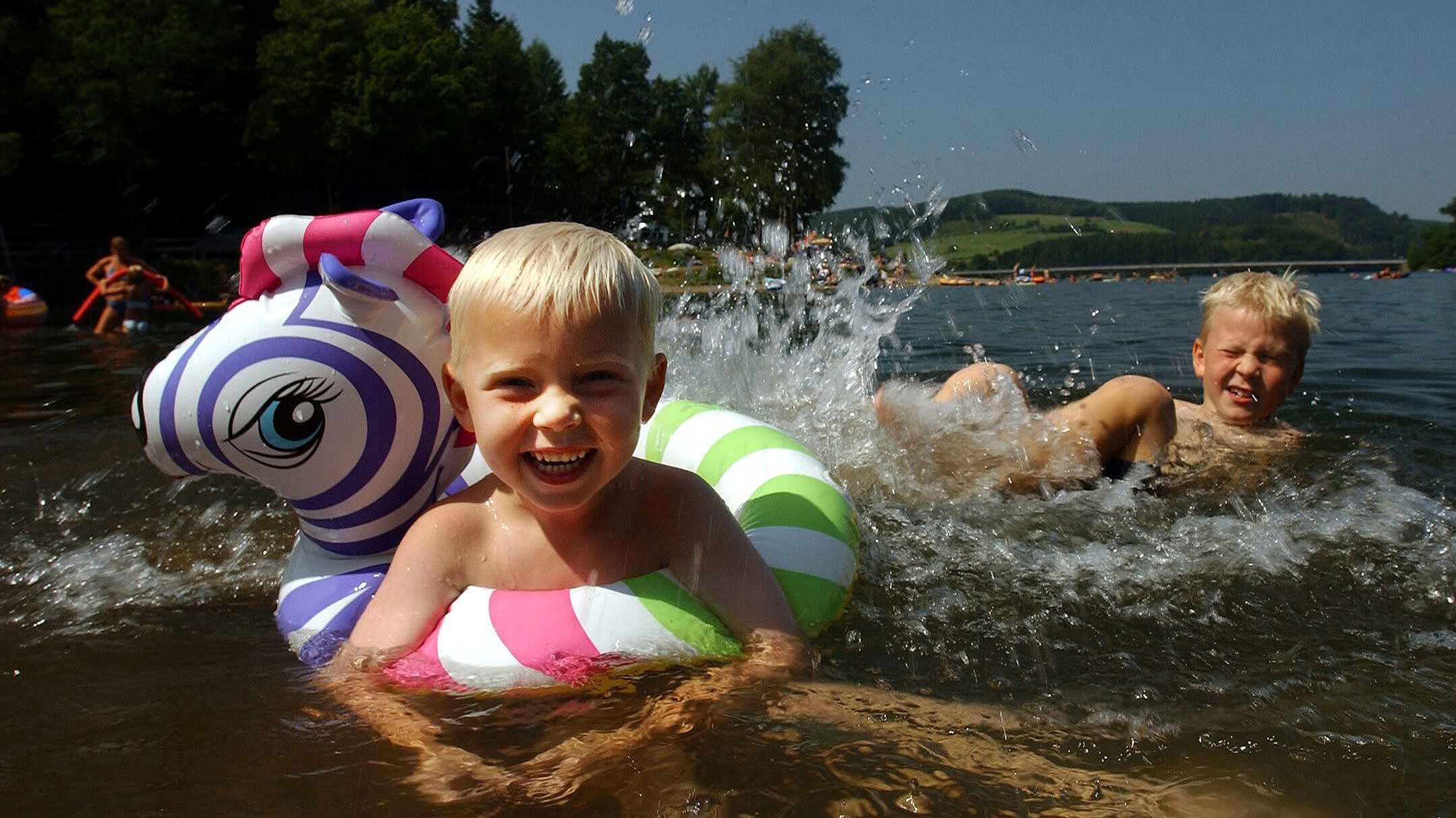 Baden im Listersee 