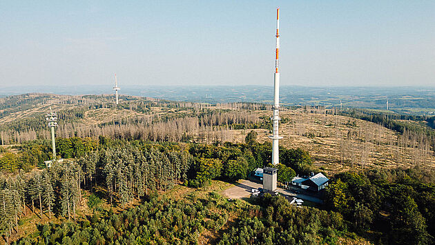 Robert-Kolb-Turm in Herscheid auf der Nordhelle