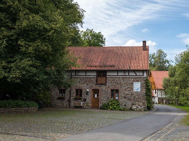 Die Heesfelder Mühle in Halver im Märkischen Sauerland