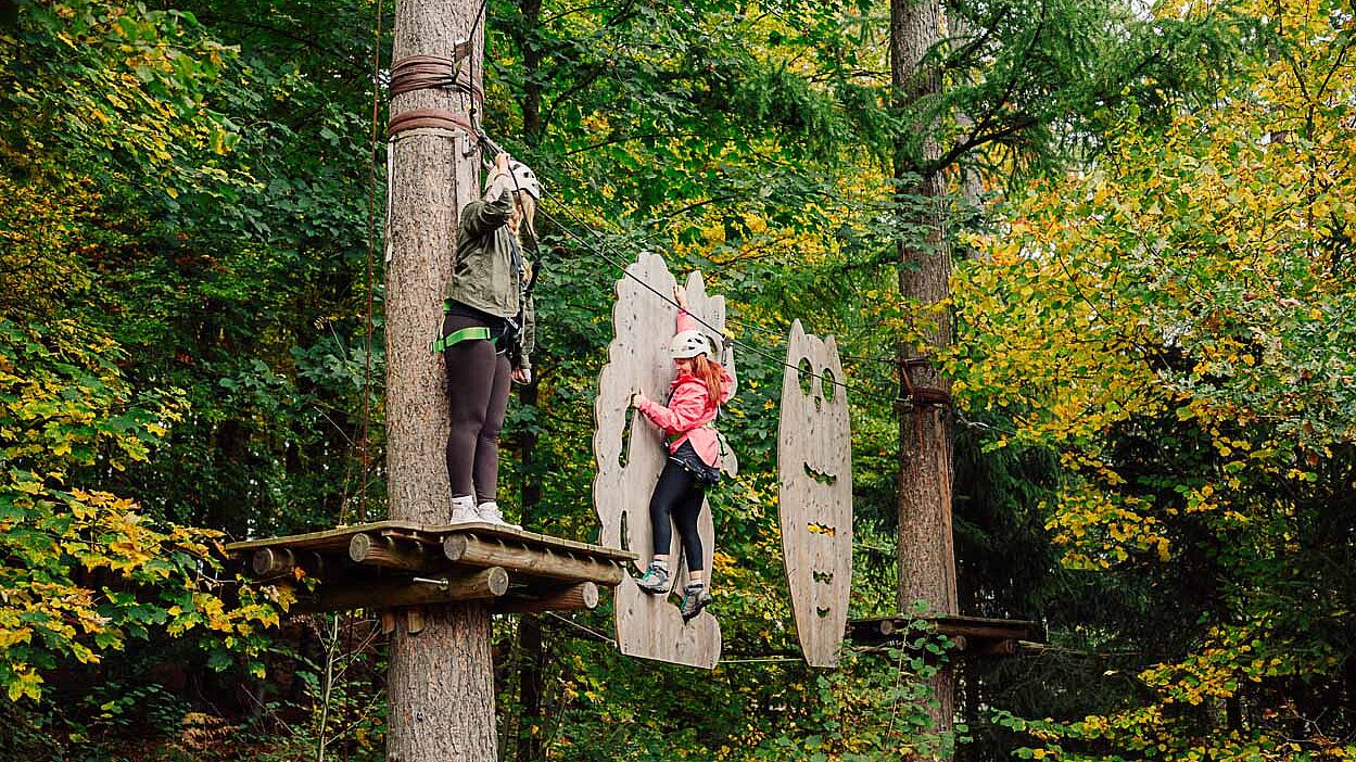 Kletterwald Halver im Märkischen Sauerland