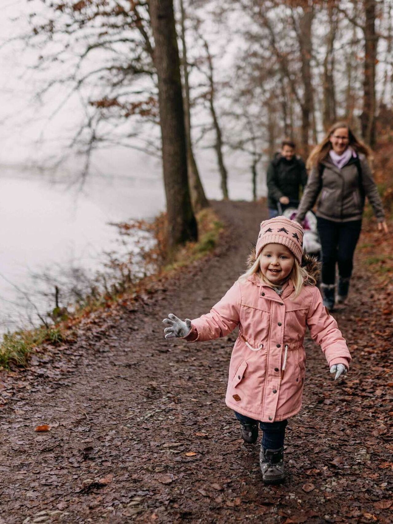 Die Talsperren unserer Region sind stets eine Faszination für Kleinkinder