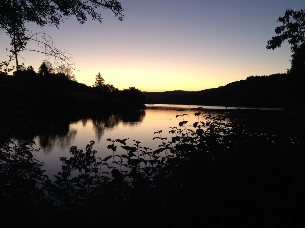 Sonnenaufgang am Listersee