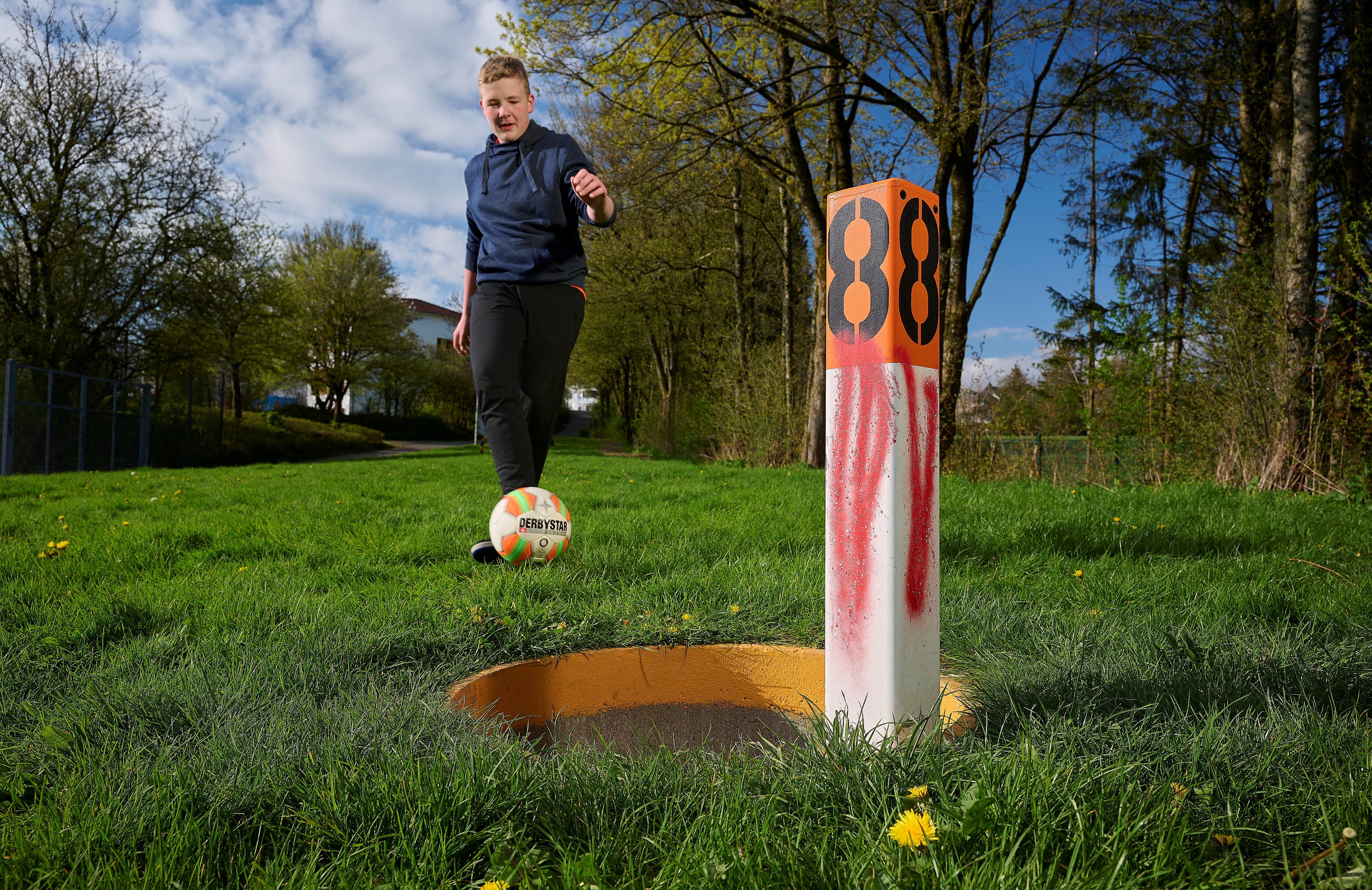 Fußballgolf - Bahn 8