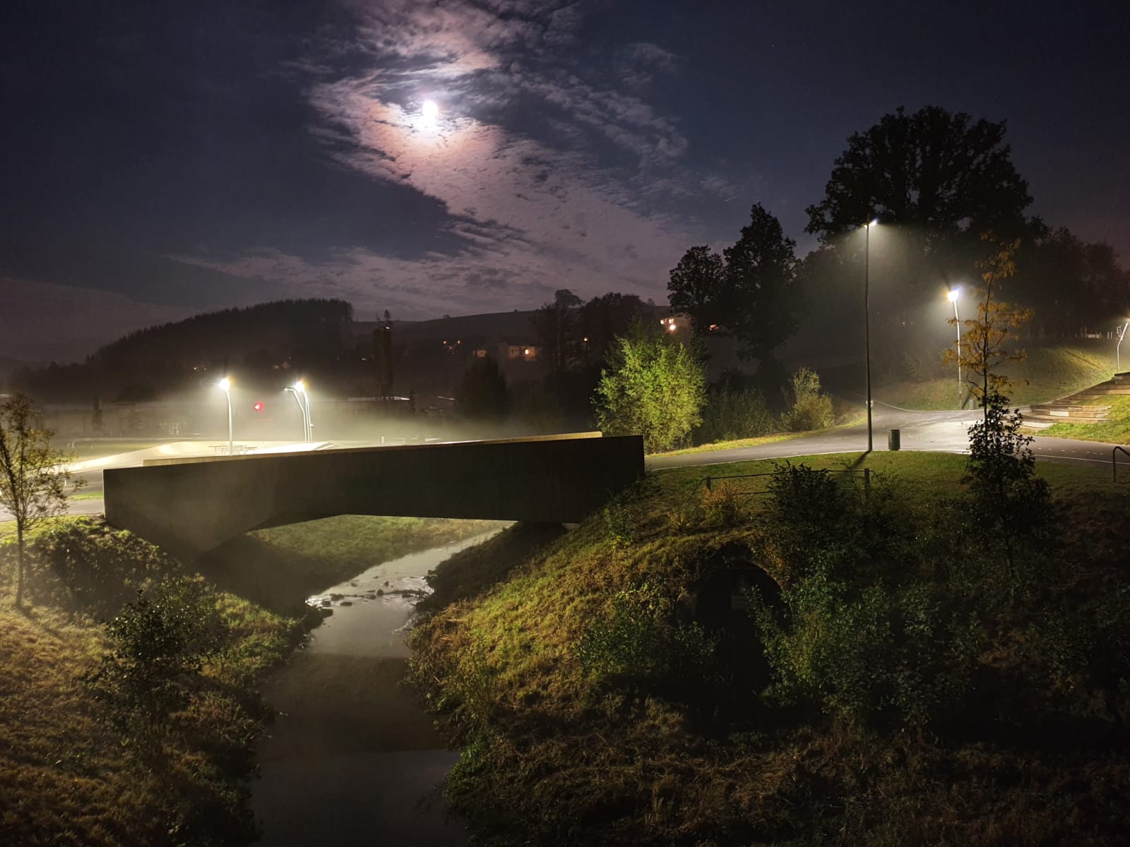 VolmeFreizeitPark bei Nacht