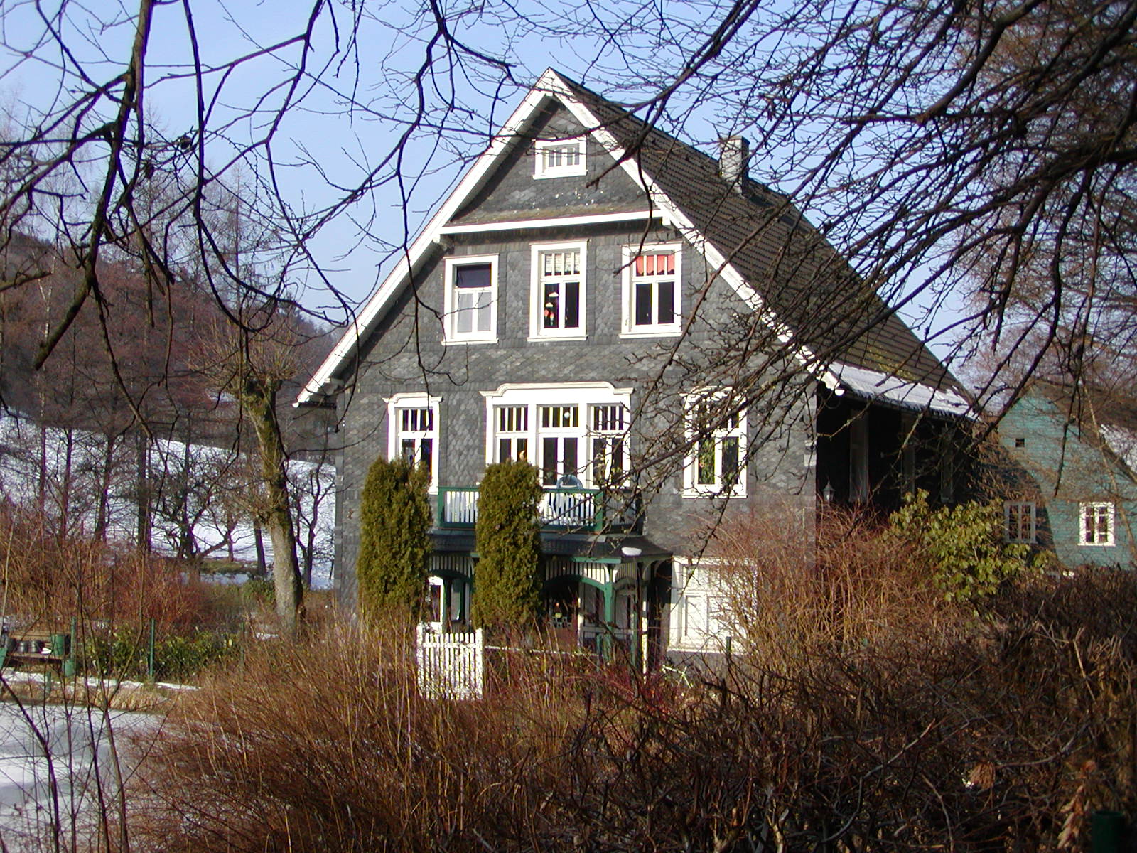 Ölmühle im Winter