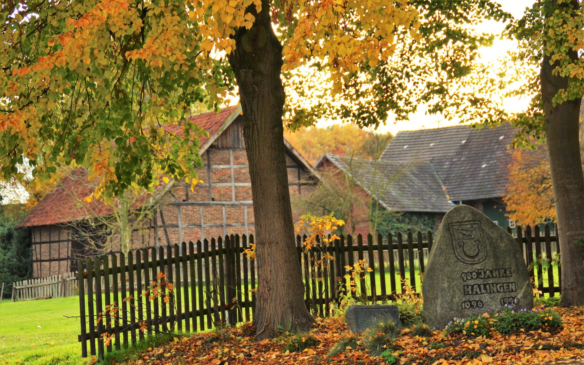 Fachwerk Halingen, historischer Hof, Kalli Rath